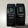 Car Auto 12V Momentary Light Button Rocker Toggle Switch Blue LED Winch In Out ON-OFF-ON 2-8Pin Bus Boat Switch