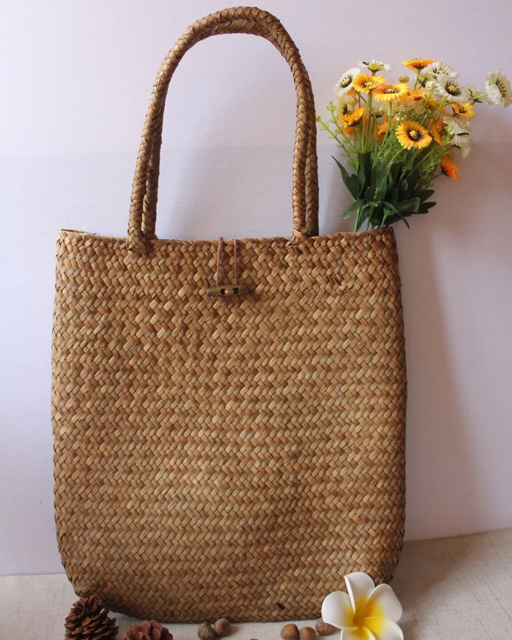 seagrass beach tote