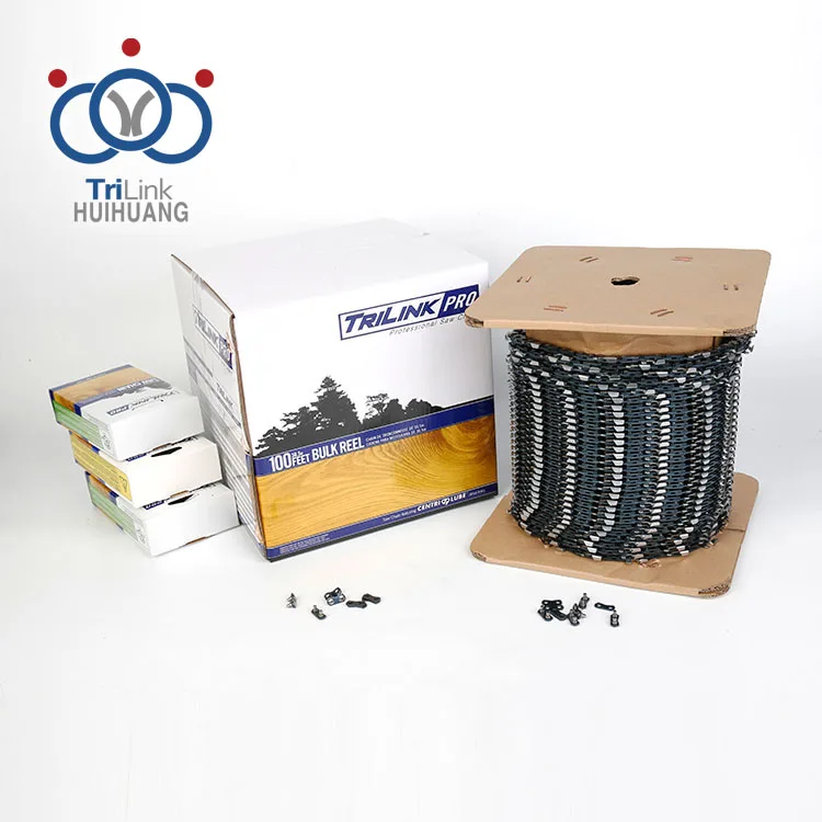 3/8 Low Profile Chain Replacement 8 Inch Semi Chisel Tooth Chain Saw