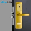 Security electronic hotel door lock thin mortise lock for hotel