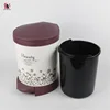 9 Liter Motion Control pedal Beauty flower pattern Top Design SILENT dust bins with cover