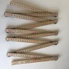 2M Inside Reading Tools Folding Wooden folding Ruler Measuring Meter Measure Tool wood engineer ruler 2m Metric/English Ruler