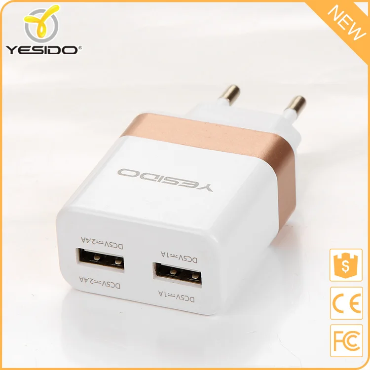 Uk/us/eu/au/kc Quick Charger Mtk Pump Express Usb Charger 5v 1a+ 2 Usb