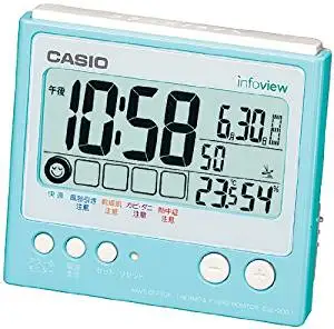 Buy Announcement Casio Temperature And Hygrometer With Living Environment Radio Clock Idl 140j 7jf In Cheap Price On Alibaba Com