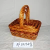 Direct factory wholesale handicraft works wicker basket for gift packaging