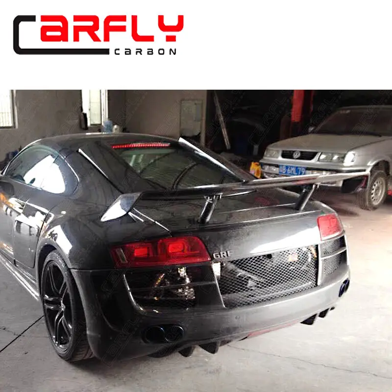 Carbon Fiber Rear Spoiler Wing For Ppi Style Audi R8 20082016 Buy Carbon Fiber For Audi R8