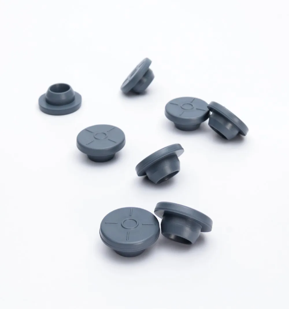 20mm Pharmaceutical Butyl Rubber Stopper For Injection Antibiotics