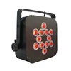 FLAT par led battery wireless case 12PCS RGBWA
