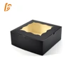 Customized Oem Top Class Small Gift Luxury Cake Clear Window Boxes
