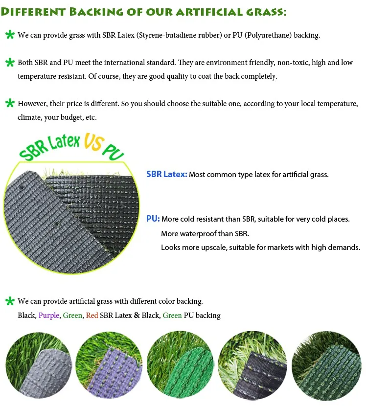 New best quality Artificial Football Lawn Artificial Grass Soccer Field with video show