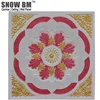 Gesso/plaster/gypsum ceiling with beautiful flower design for room decorative