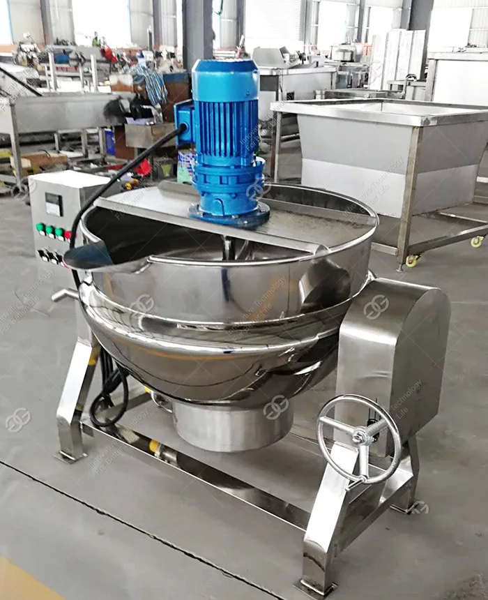 Automatic Jam Jacketed Cooker With Agitator Buy Sugar Cooking Pots
