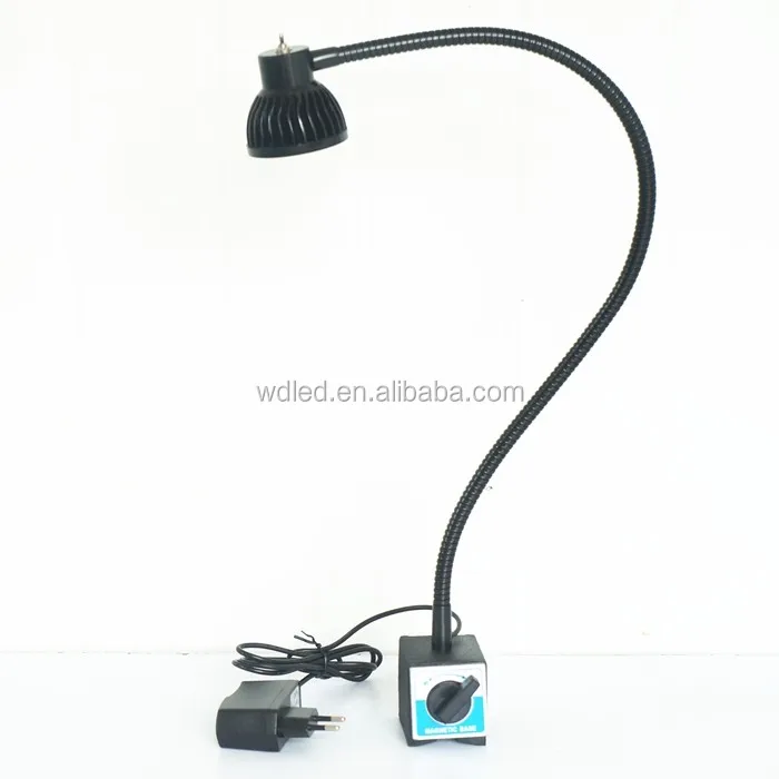 5w 110v 220v Flexible Led Machine Lathe Work Lights With Magnetic Base ...