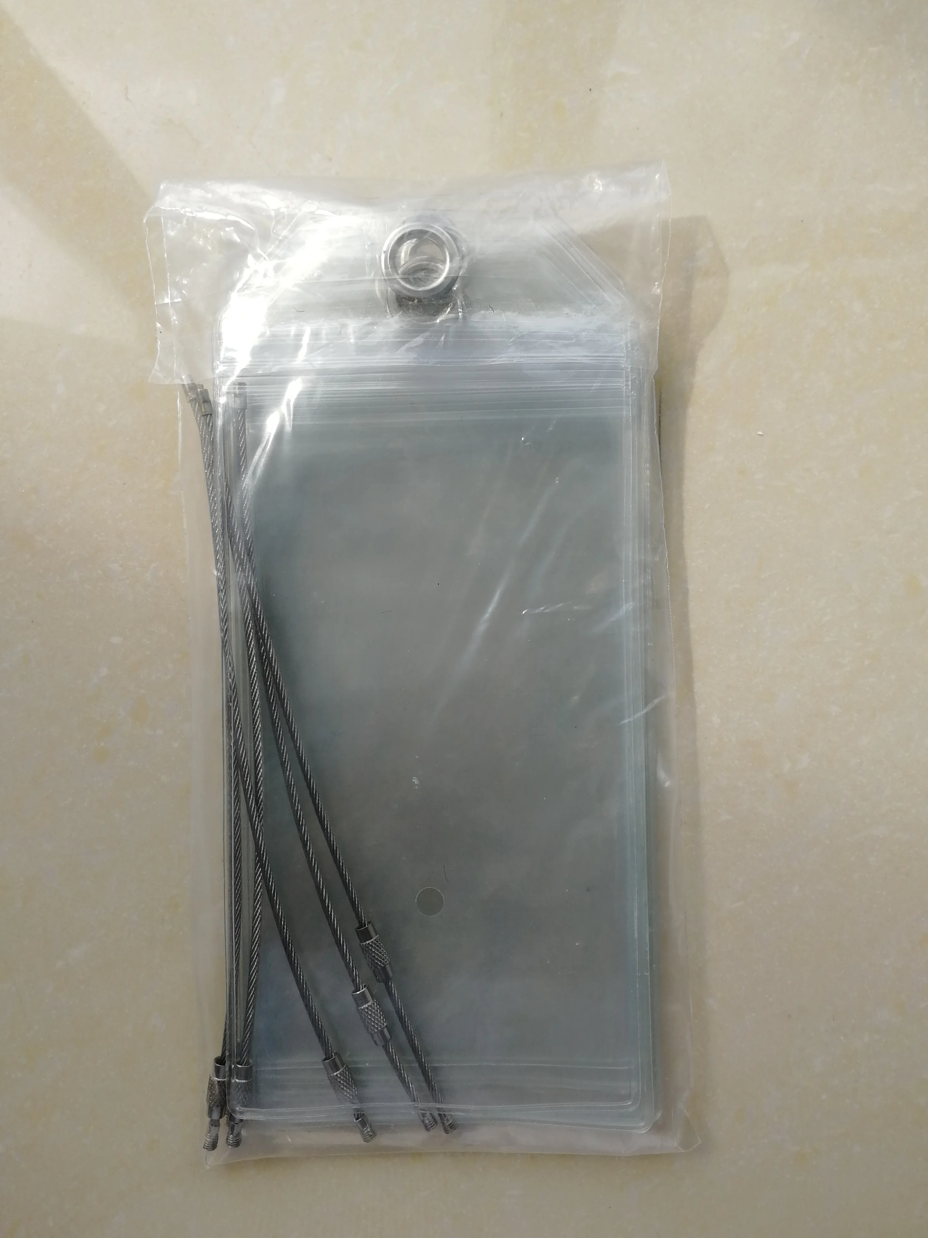 plastic luggage tag holders