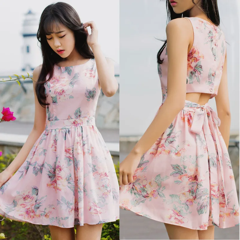 dress flower print