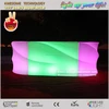 wireless rechargeable bar use DJ booth / fancy led illuminated Dj booth desk