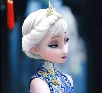 Wholesale Frozen Elsa  Crown Frozen Elsa  Hair Ornament 