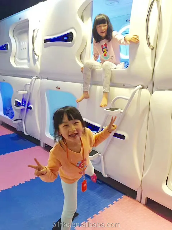 M-863 Capsule hotel bed sleeping box 6