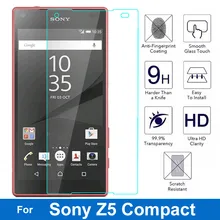 Z5 Compact Screen Protector 9H 2.5D Premium Tempered Glass For Sony Xperia Z5 Compact mini Z5mini E5823 E5803 Protective Film