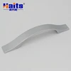 Modern fancy aluminum concealed cabinet recessed drawer flush handle pull