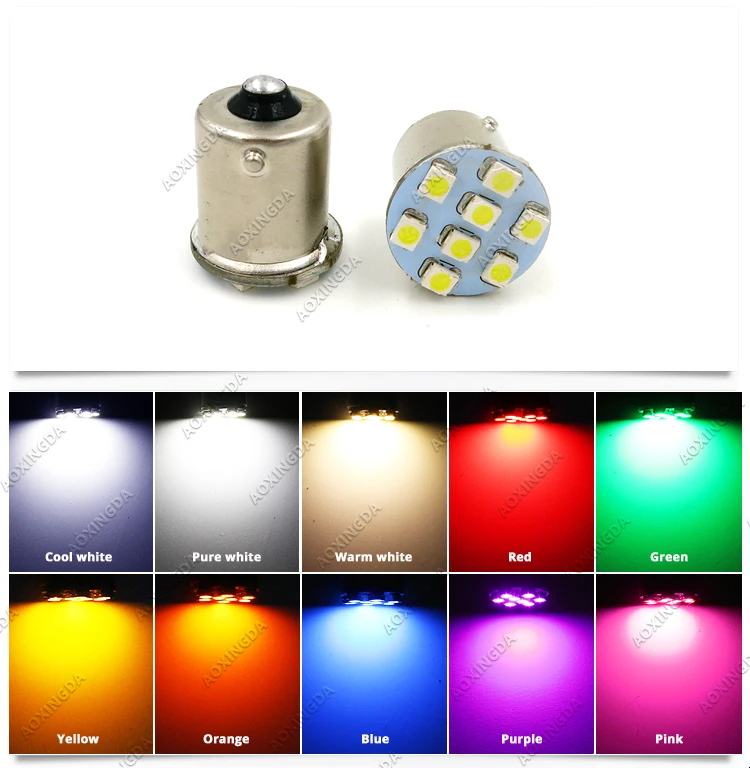 Pinball Led Lighting 3528 8led 13v 1156 89 Pinball Led Flasher Bulb