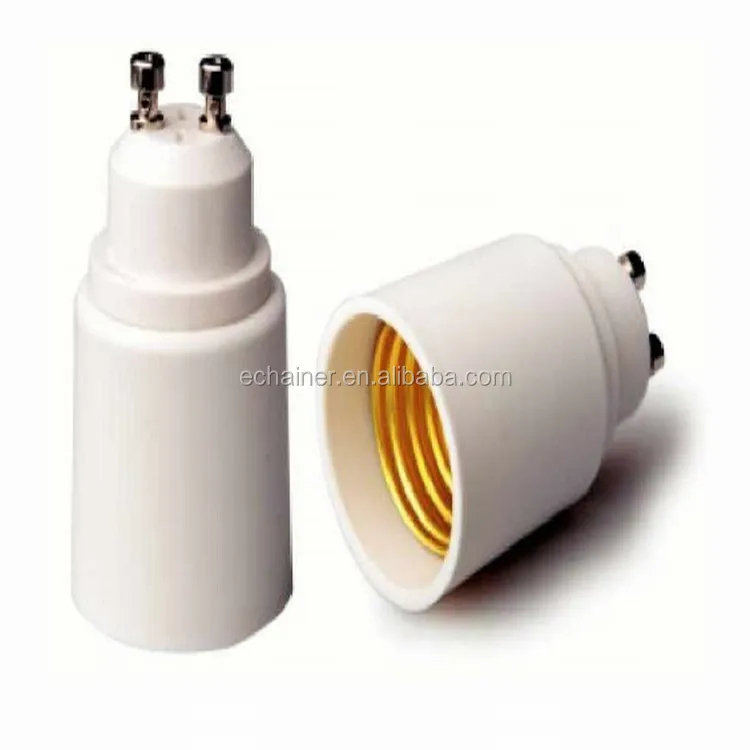 Gu10 To E27 Lamp Holder Adapter Gu10e27 Bulb Socket Adapter Halogen