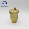 Green-GutenTop High Pressure Forged 1/2'' inch Brass Automatic Air Vent Valve with Bottom Check Valve