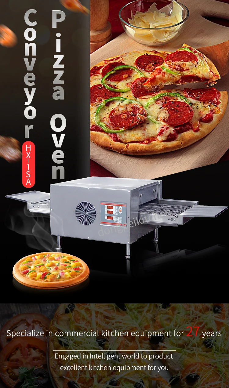 Commercial Electric Conveyor Pizza Oven For Sale/automatic Stainless