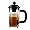 Stainless steel french press coffee maker portable french press glass
