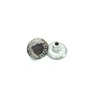 customer made brass pattern jeans button