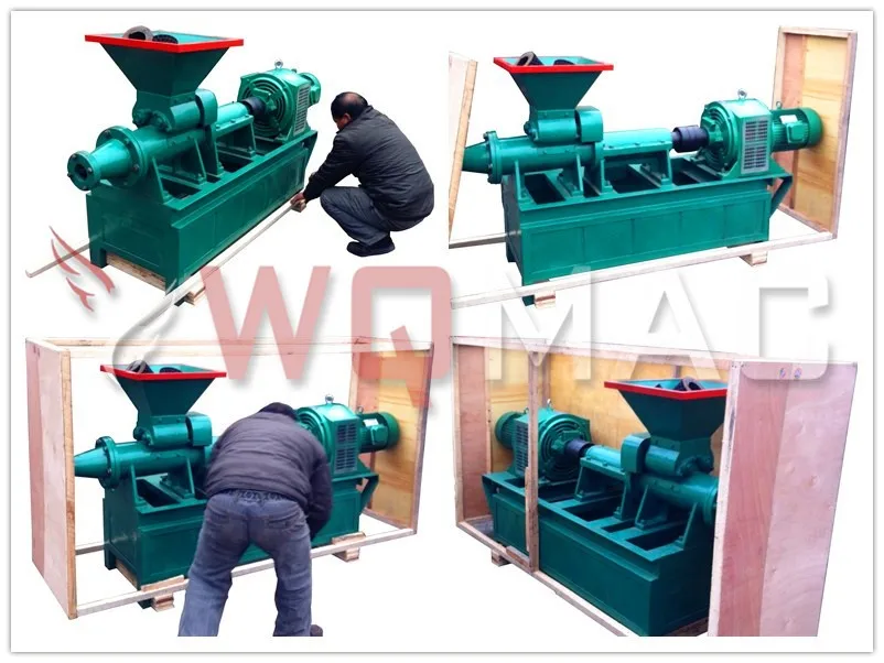 barbecue charcoal briquette machine