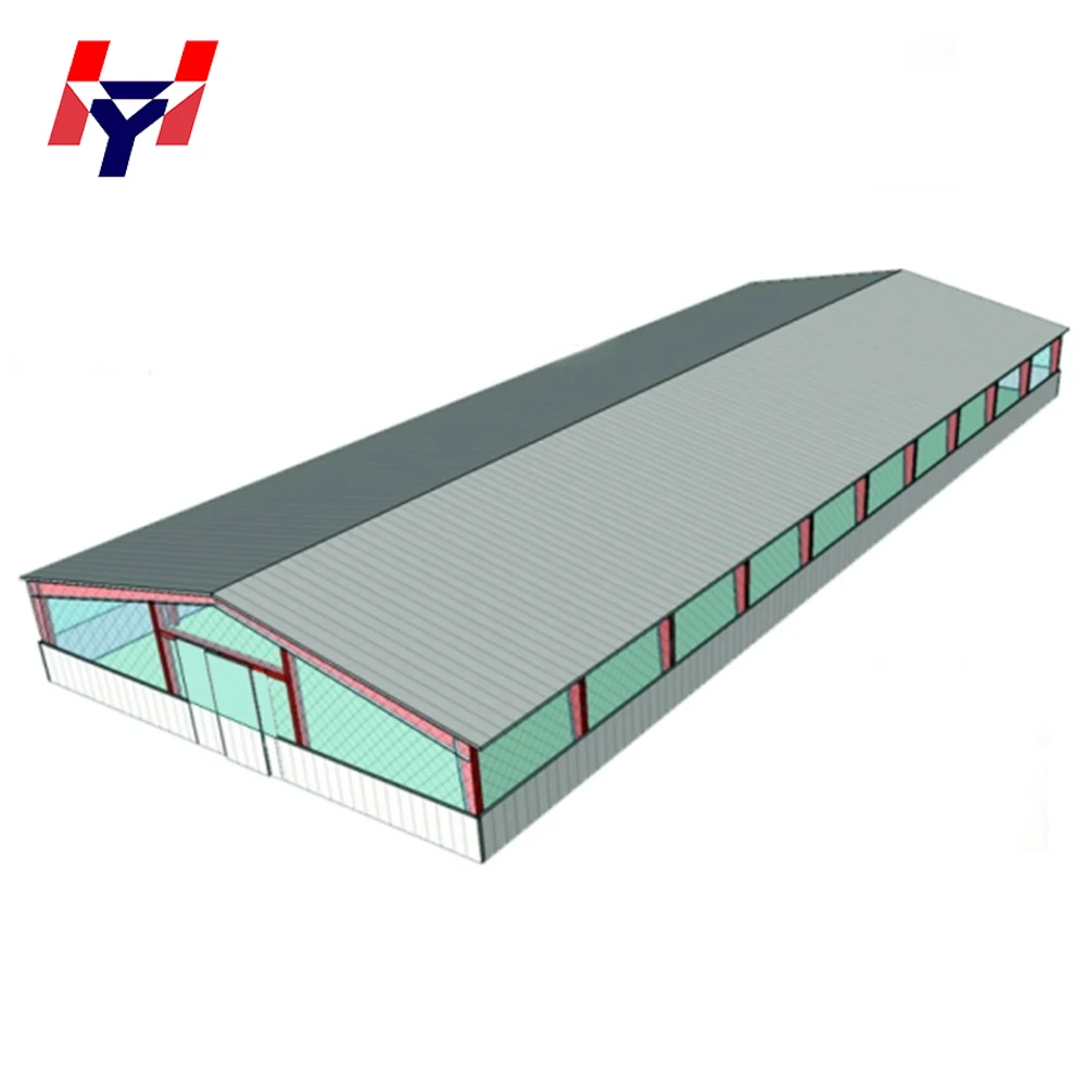 Low Cost Hen Feed Poultry Barns Farm Shed