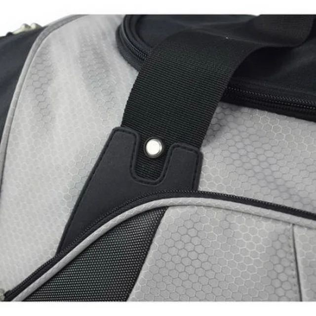 Custom brand 30 inch drop bottom wheeled duffel bag business man travel trolley rolling tool duffle bag