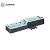 SR859 best quality 8m dual zone swim spa 20 person hot tub spa