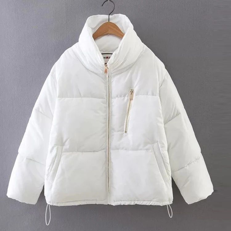 China Direct Mail 2019 Winter Women's Environmental Jacket Down Jacket White # 1pcs