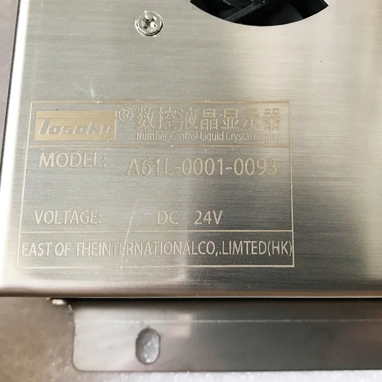 FANUC A61L-0001-0093 Màn Hình Hiển Thị LCD Cnc