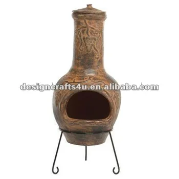 Terracotta Tandoor Oven With Metal Stand - Buy Tandoor Oven,Clay Oven ...