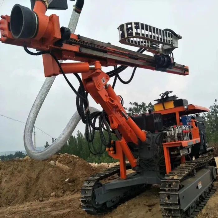 Hydraulic Crawler Multifunction Jumbo Dth Rock Drill Drilling Rig Using
