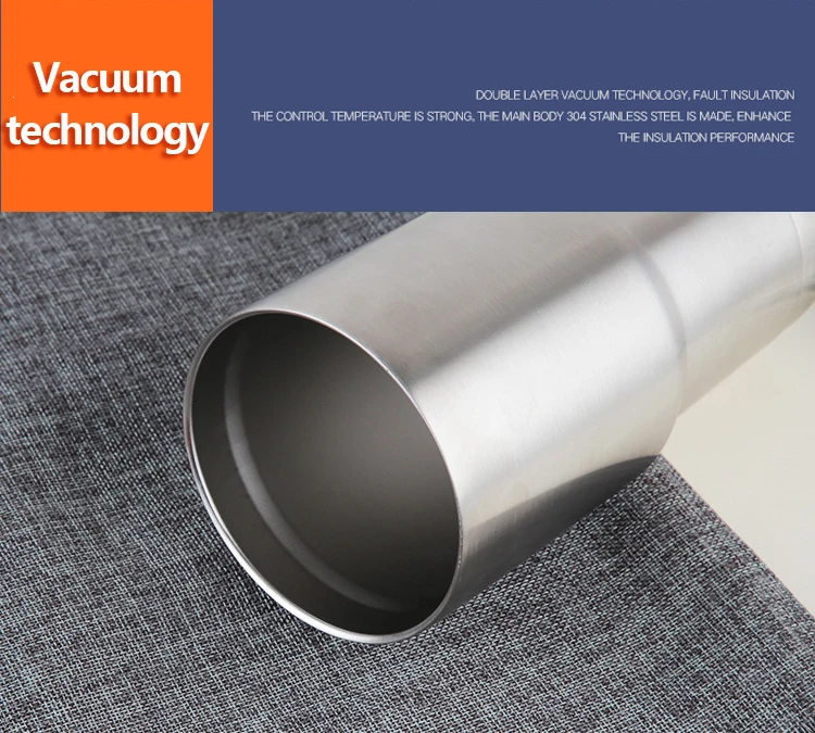 China Suppliers Sport Water Flask Bottle 30 OZ car Drink cup metal vacuum flask with Portable Hand Holder