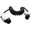 16A 32A zencar/duosida sae j1772 spring ev charging cable/car charge cables