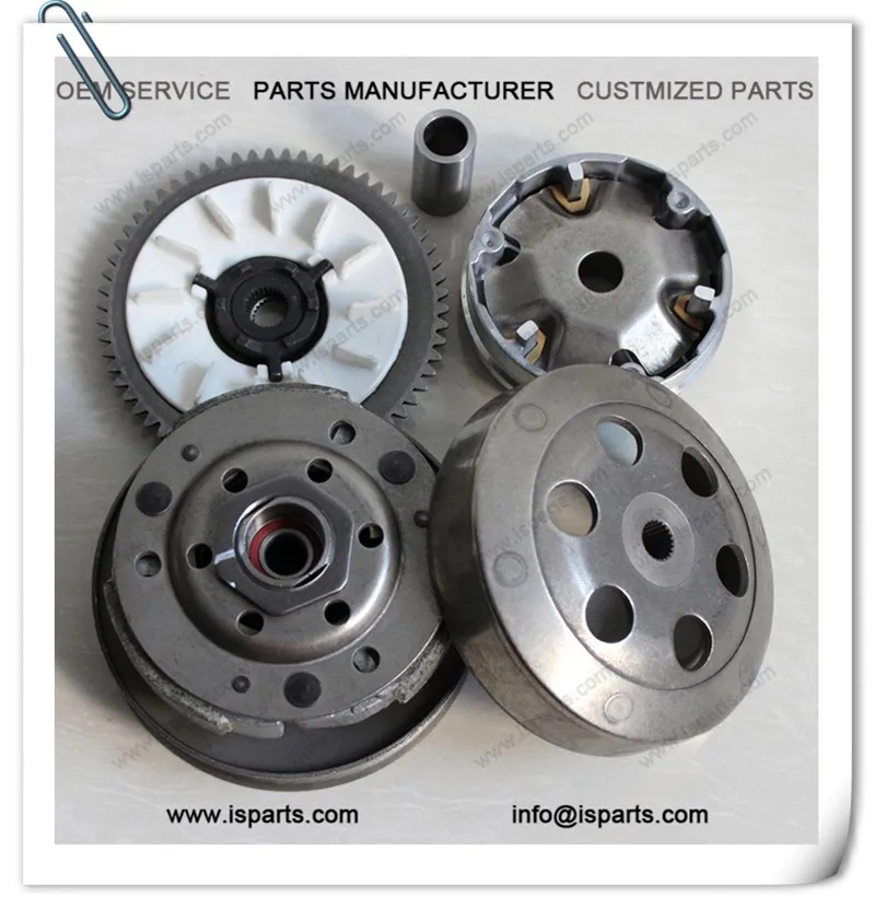 Rear Clutch Assembly For Gy6 50cc Scooter Moped Go Kart Dirt Bike Buy High Quality Gy6 50cc