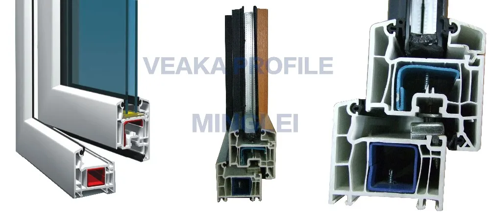 Minglei European style high performance top grade veka pvc doors window details