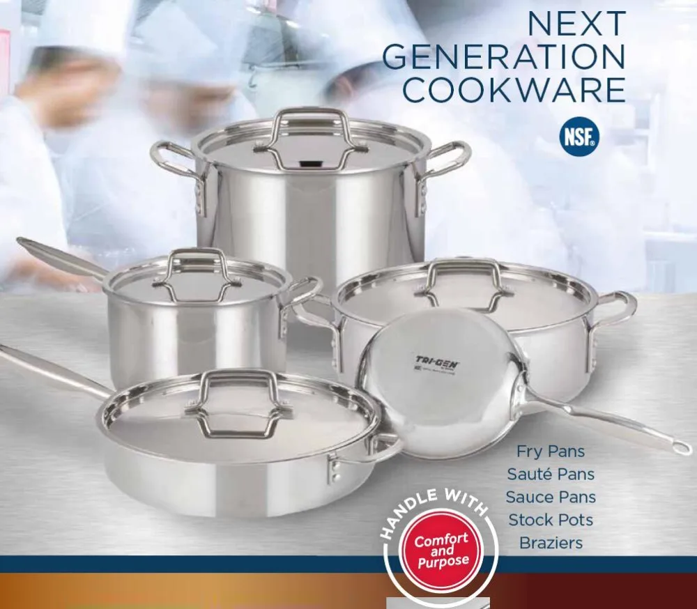 Best Brand NSF Listed Clad & Induction Bottom Surgical Steel Waterless Parini  Cookware Reviews - Buy Best Brand NSF Listed Clad & Induction Bottom  Surgical Steel Waterless Parini Cookware Reviews Product on