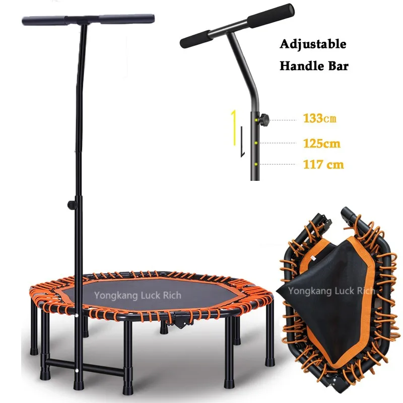 Heavy Weight Loading Foldable Mini Fitness Trampolineoctagonal Large