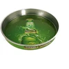 Wholesale Tin Serving Tray Round Anti-slip Bar Beer Decorative Tin Container Custom Cheap Metal Tray