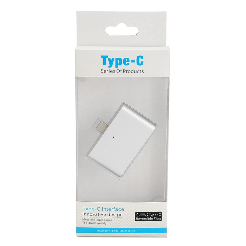 4 in 1 Type-C HUB 3.0 USB OTG Card Reader Multi Function High-Speed CF SD /TF Card Reader Adapter for Mac for Android - ANKUX.COM
