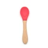 High Quality Comfortable Color changing Silicone Spoon For Baby Food grade baby feeding for kids