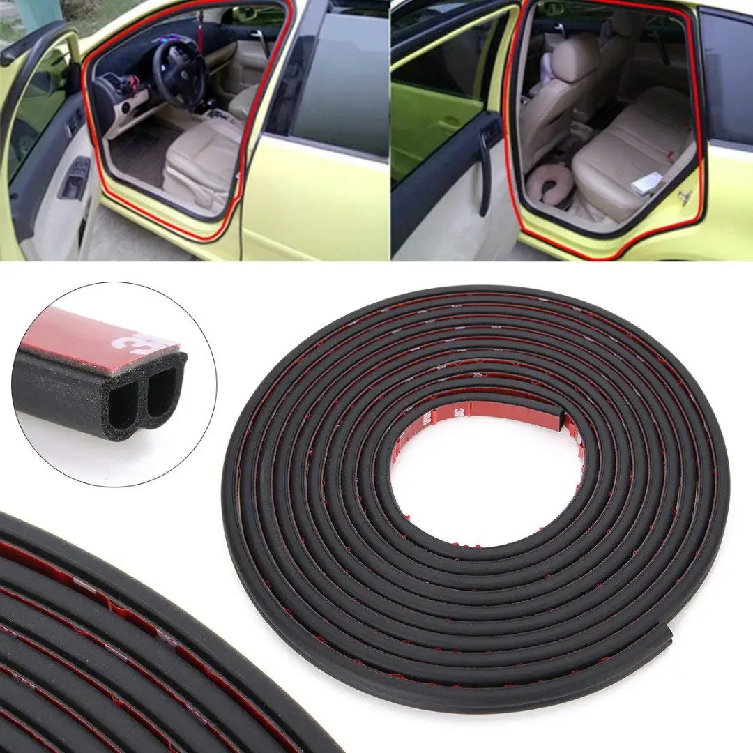 Delaman/® Car Rear Guard Bumper Rubber Protection Sticker Trunk Trim Cover Protective Strip Color : Red