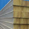 Sound/heat insulation/fireproof /Glass wool edge with polyurethane sandwich wall/roof panel for low price