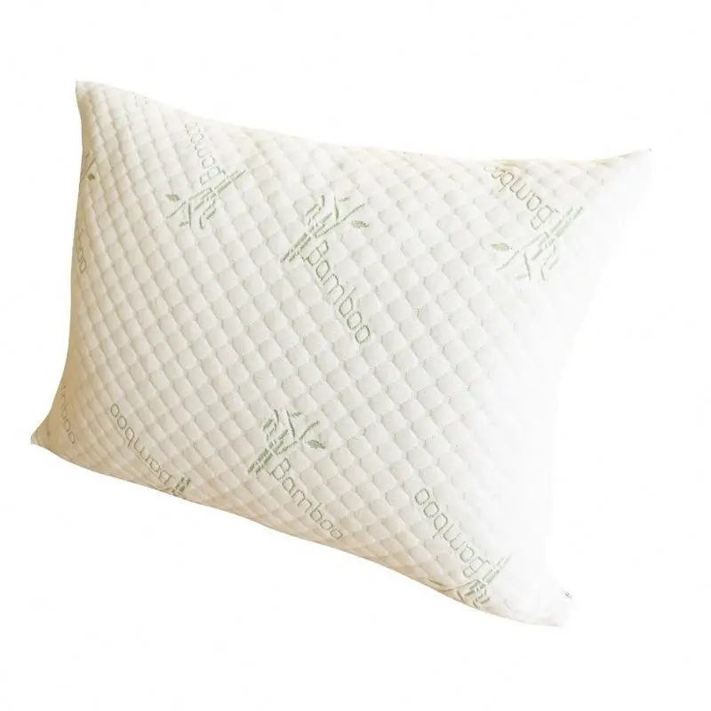 King Size Shredded Memory Foam Pillow With Bamboo Cover Buy